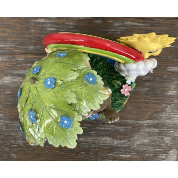 Vtg Fitz & Floyd Charming Tails 2001 Figurine Theres No Rainbow Without The Rain - Picture 5 of 8